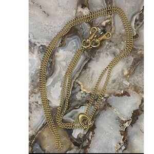 Coach Thin Chain Strap!
